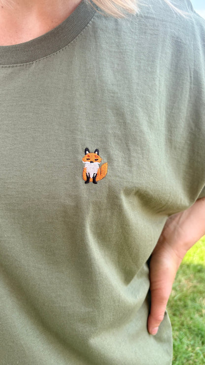 T-Shirt Vos Groen