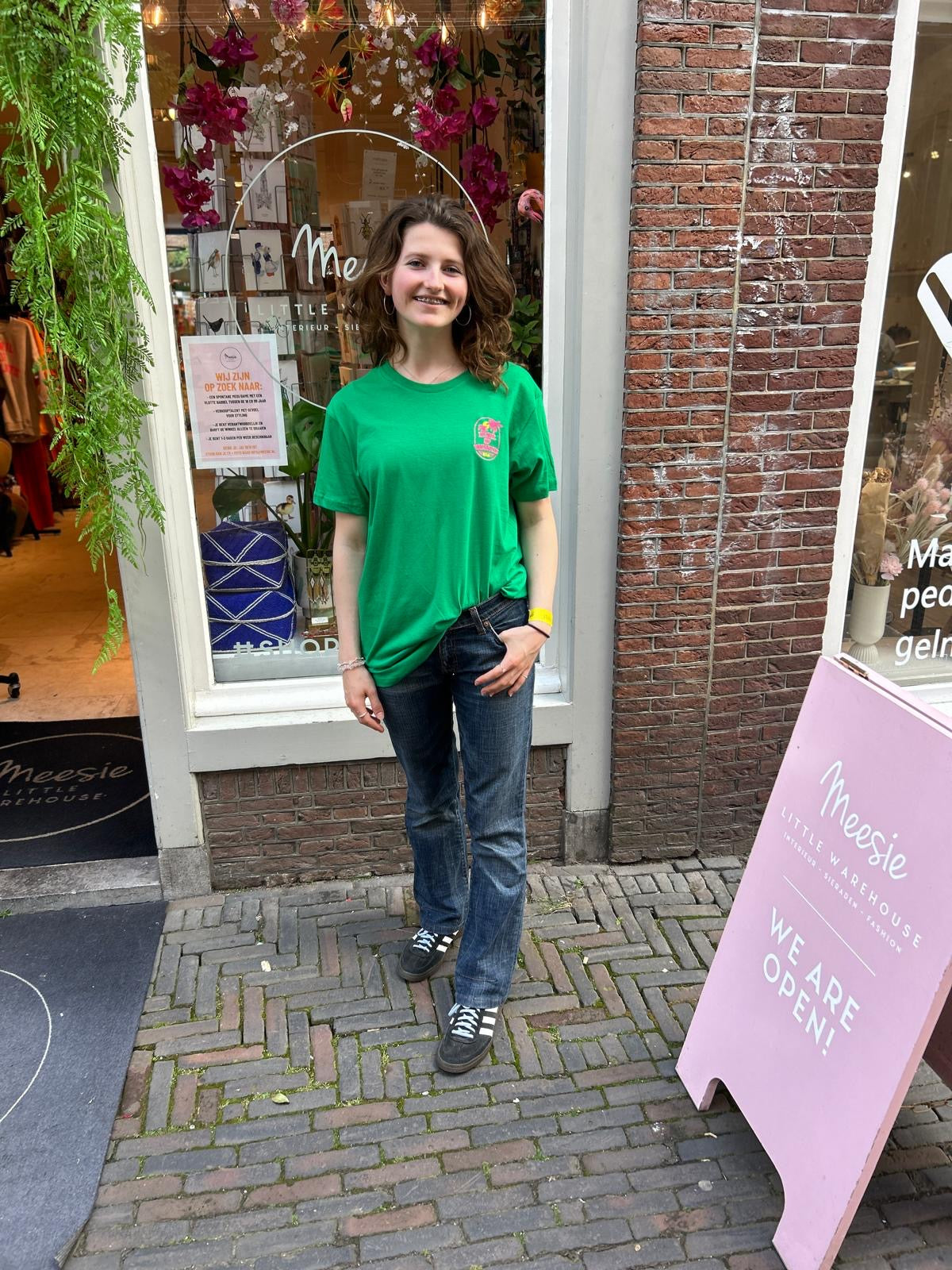 Shirt “ik wil op vakantie” Groen