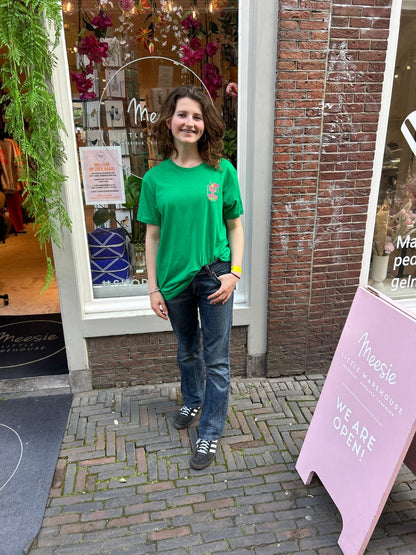 Shirt “ik wil op vakantie” Groen