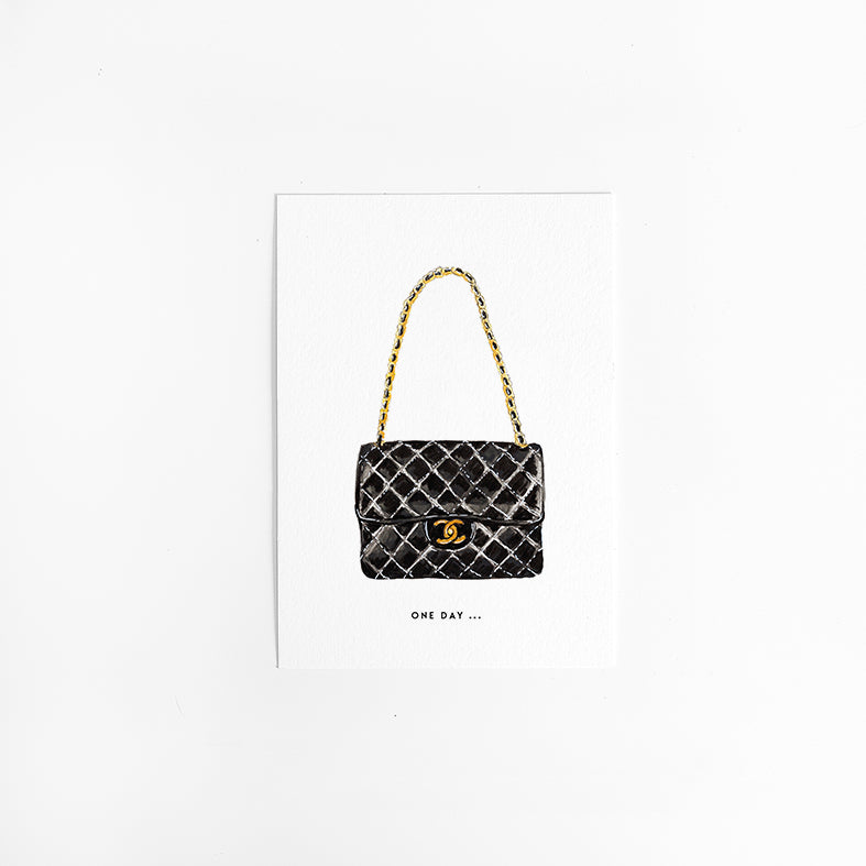 Kaart Chanel tas