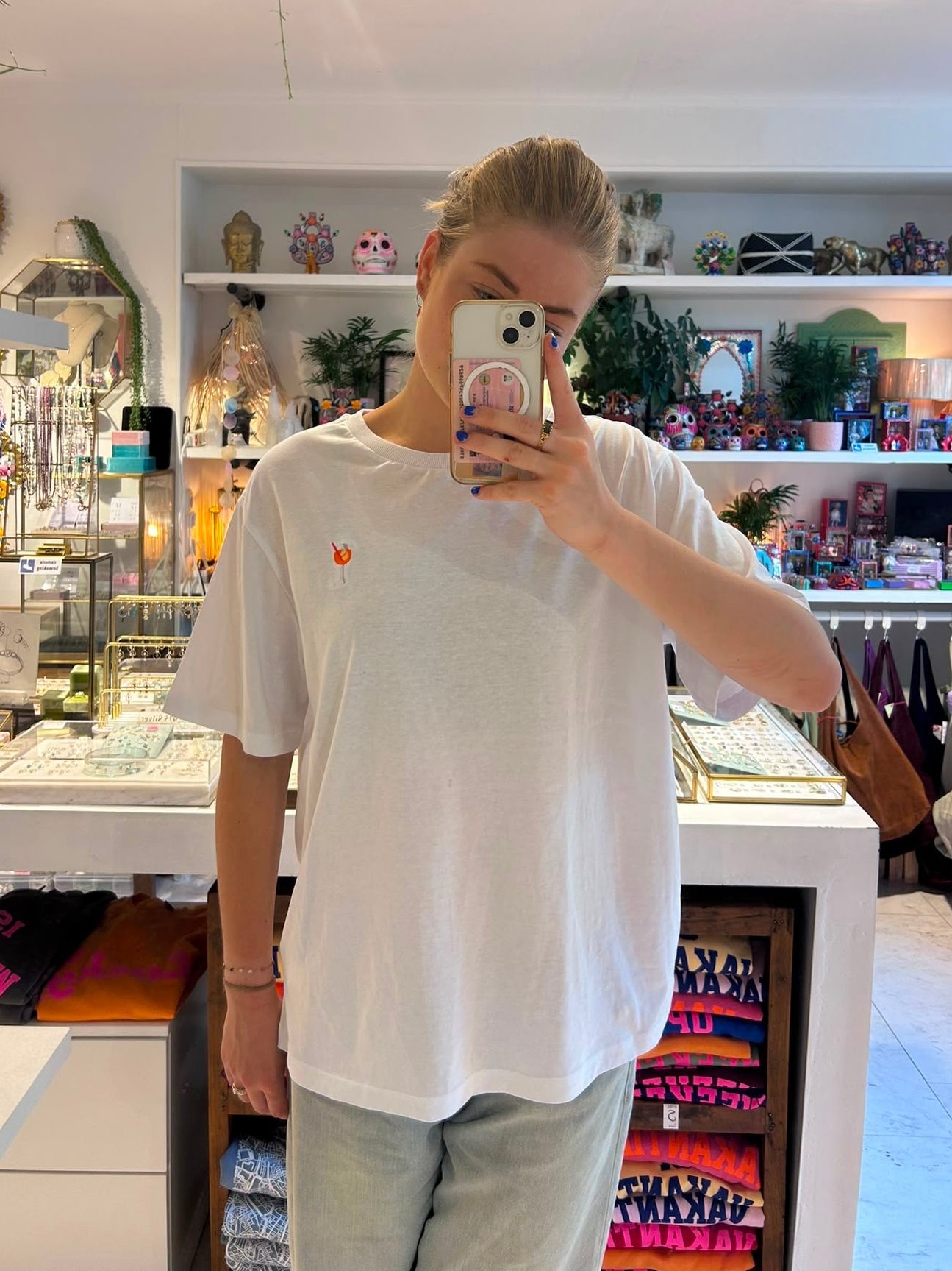 T-Shirt Aperol Spritz Wit