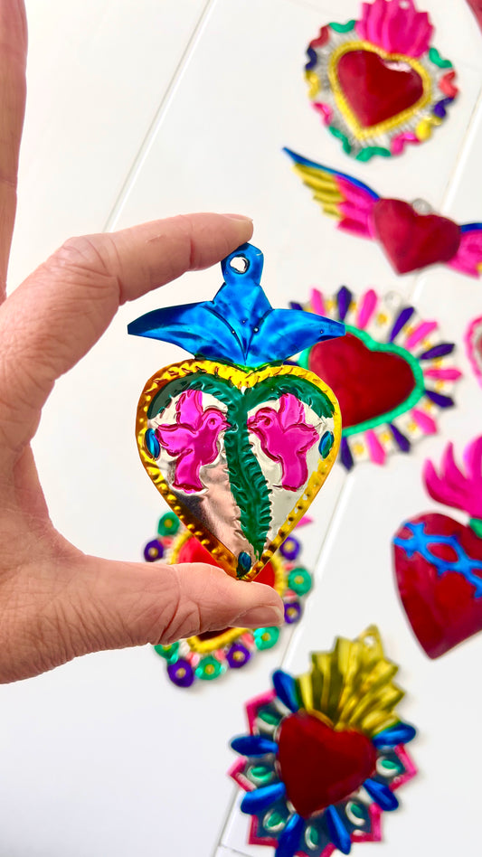 Milagros Mini Hart Vogeltjes