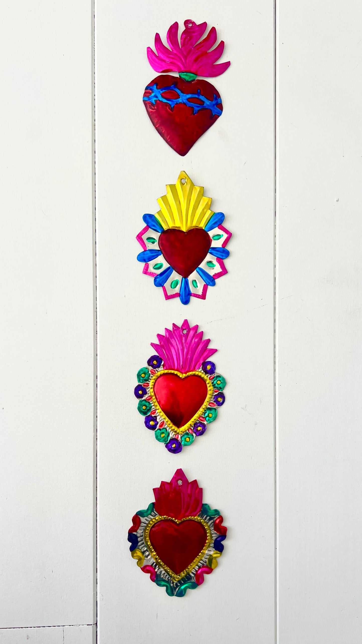 Milagros Hart Burning Red