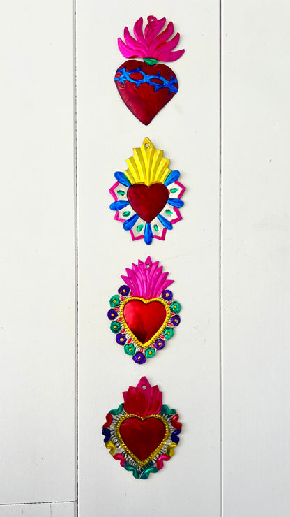 Milagros Hart Burning Red