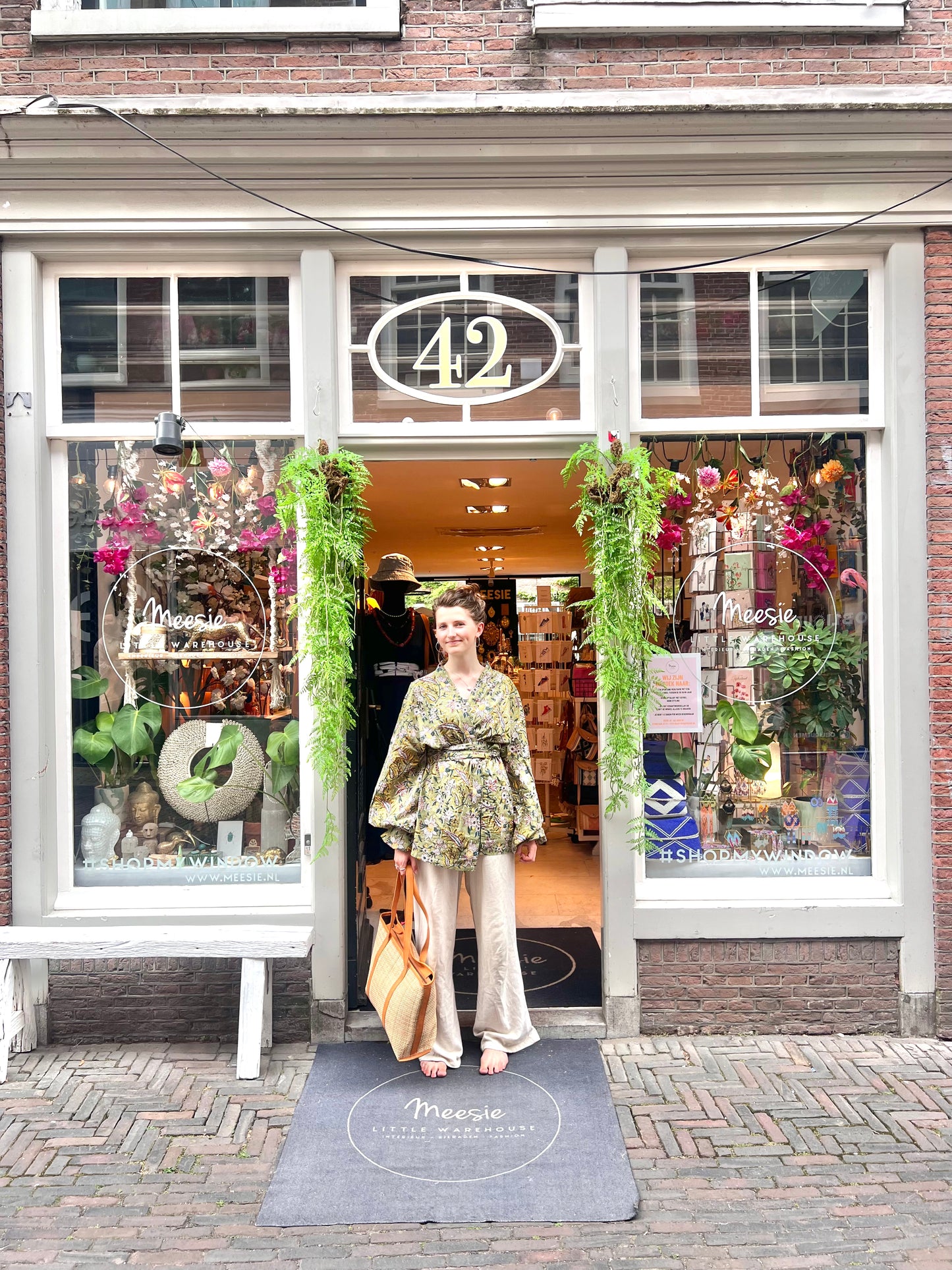 Blouse Nickey Groen
