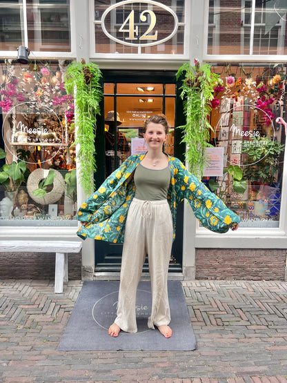 Blouse Nickey Gele Bloempjes