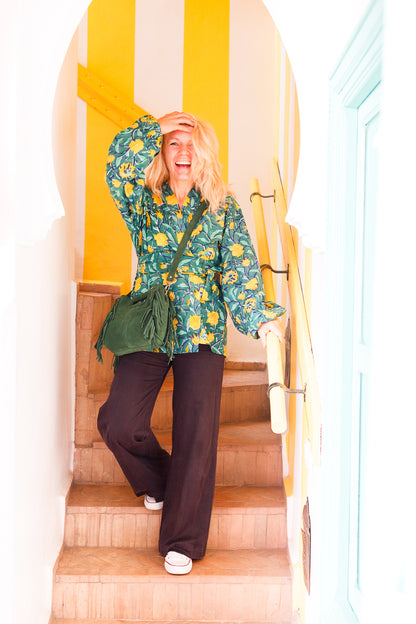 Blouse Nickey Gele Bloempjes
