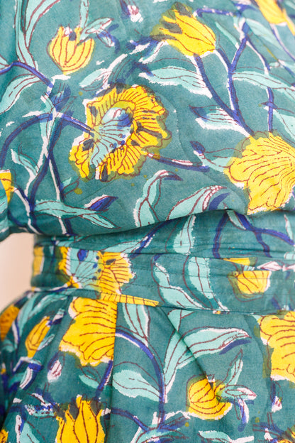 Blouse Nickey Gele Bloempjes