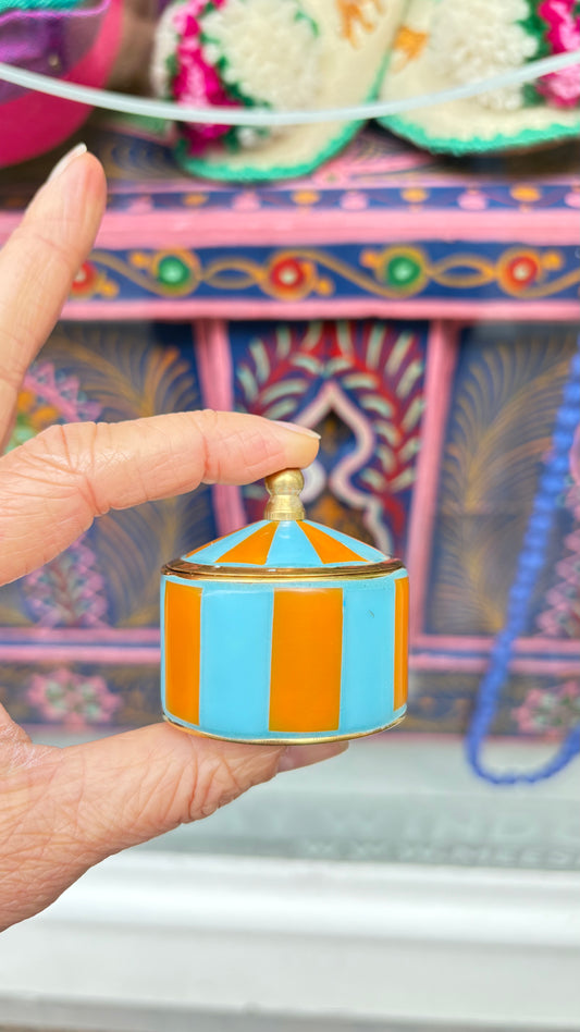 Mini Box Blauw/Oranje