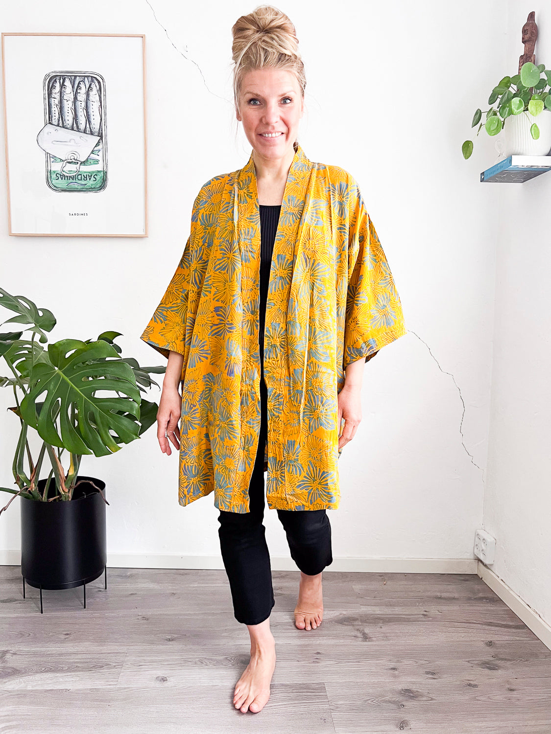 Sophie Kimono Geel