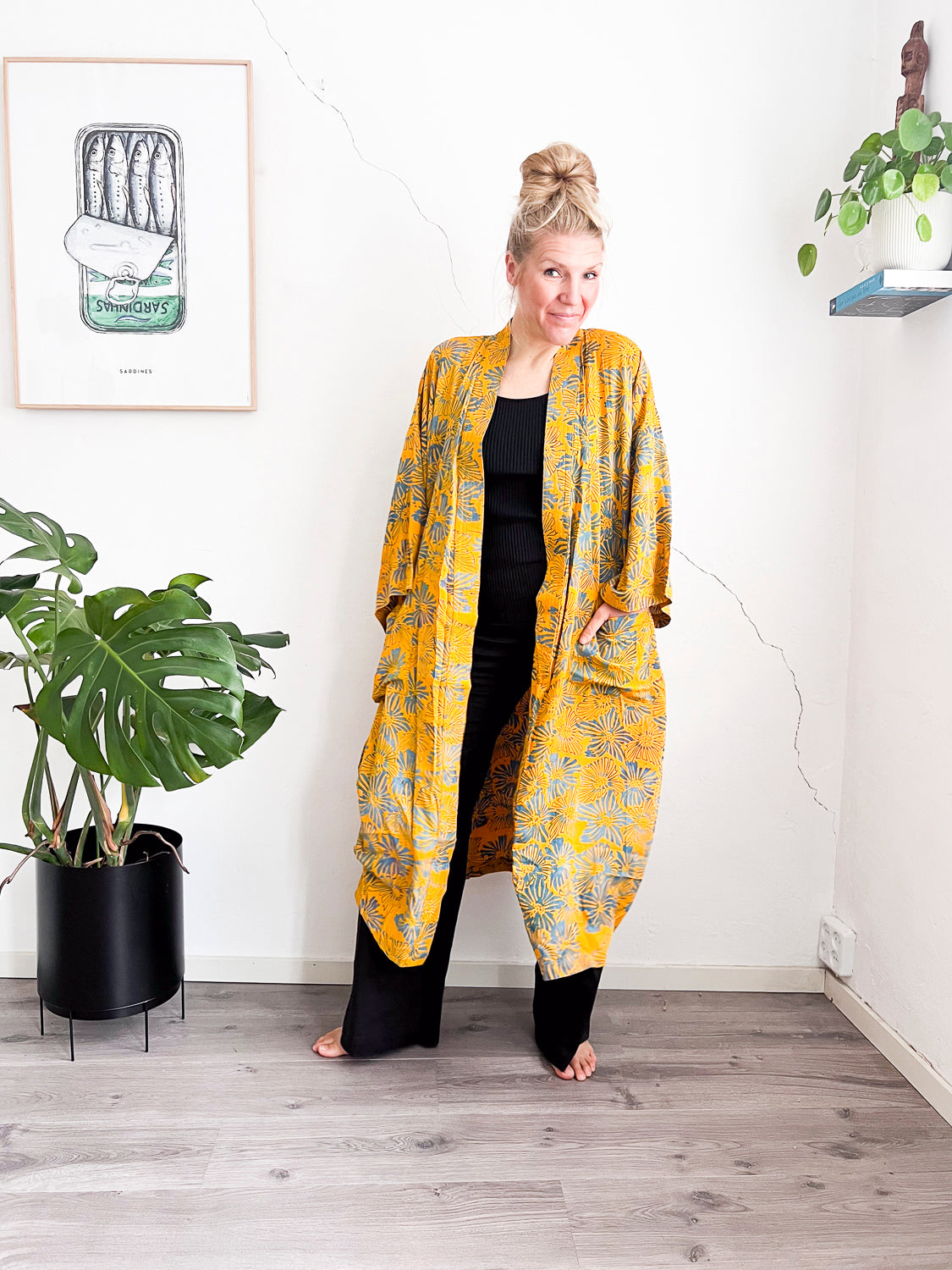 Julia Kimono Geel