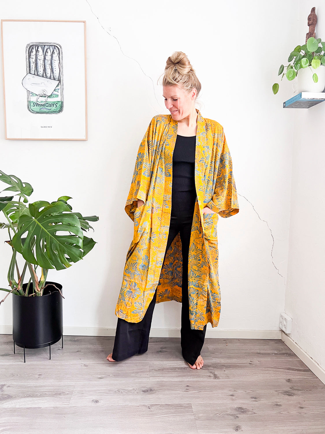 Julia Kimono Geel