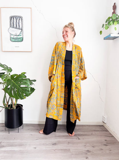 Julia Kimono Geel