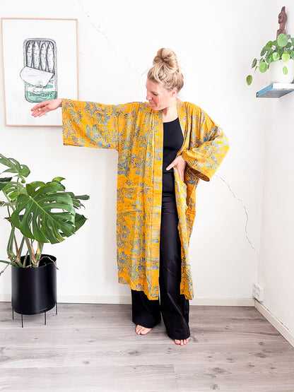 Julia Kimono Geel