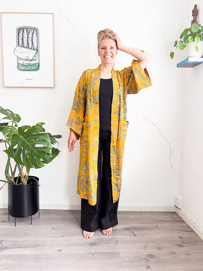 Julia Kimono Geel