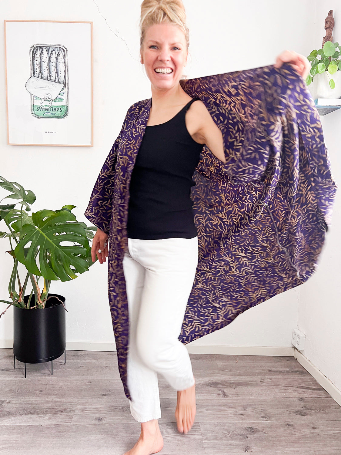 Julia Kimono Paars