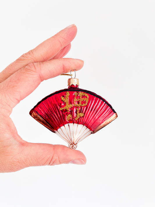 Kerstbal Chinese Waaier