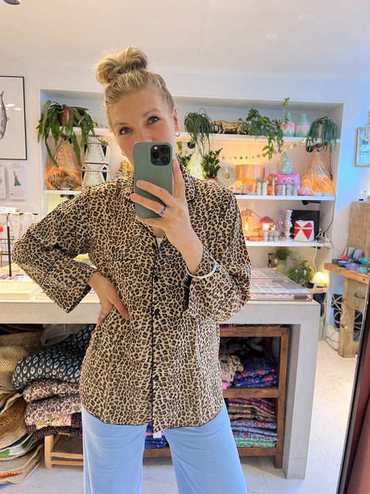 Luipaard Blouse