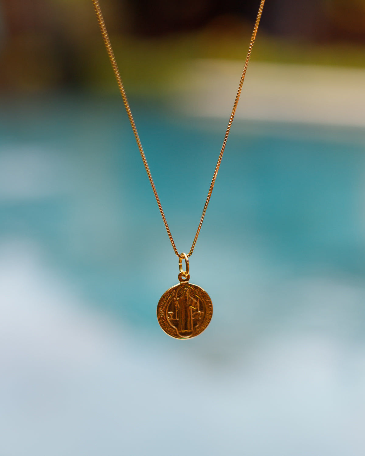 Ketting Lucky Charm voor Zieken: Sint Benedictus