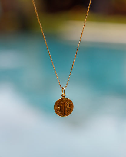 Ketting Lucky Charm voor Zieken: Sint Benedictus