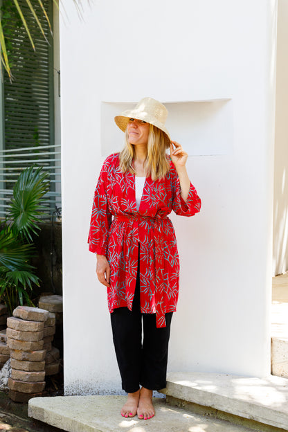 Sophie Kimono Rood