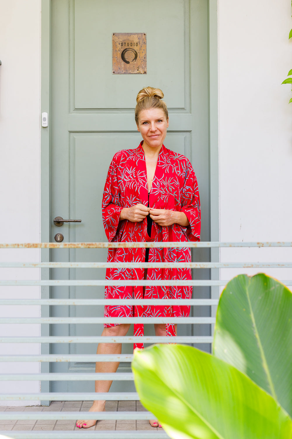 Sophie Kimono Rood