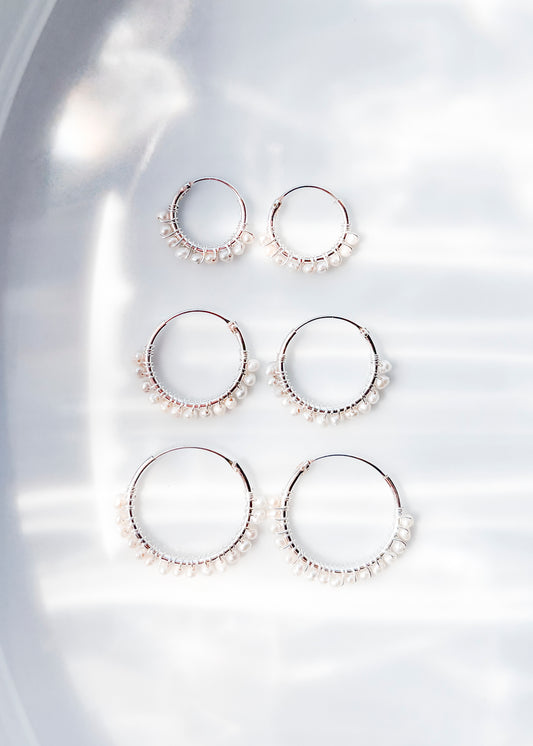 Oorbellen: Parels