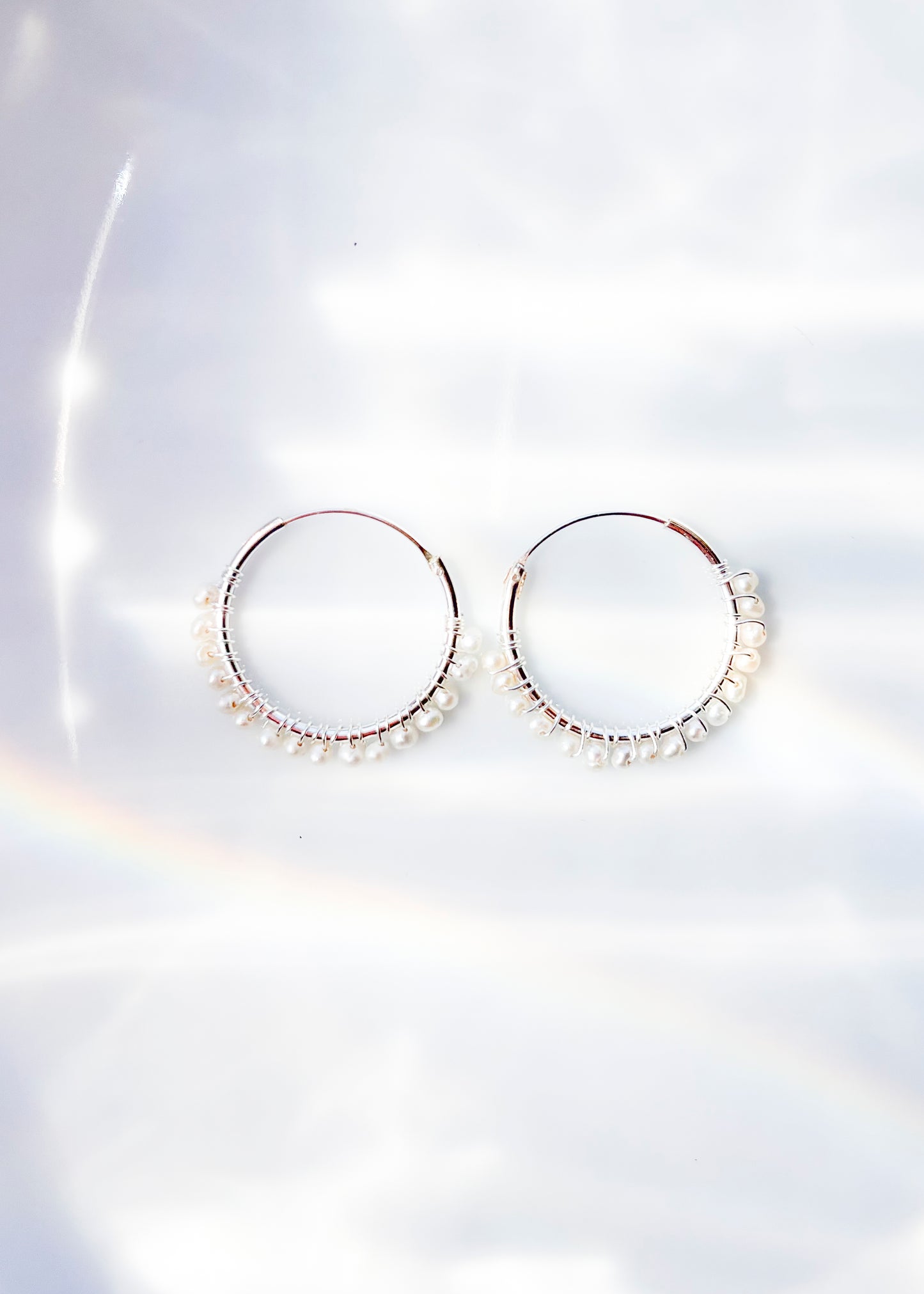 Oorbellen: Parels
