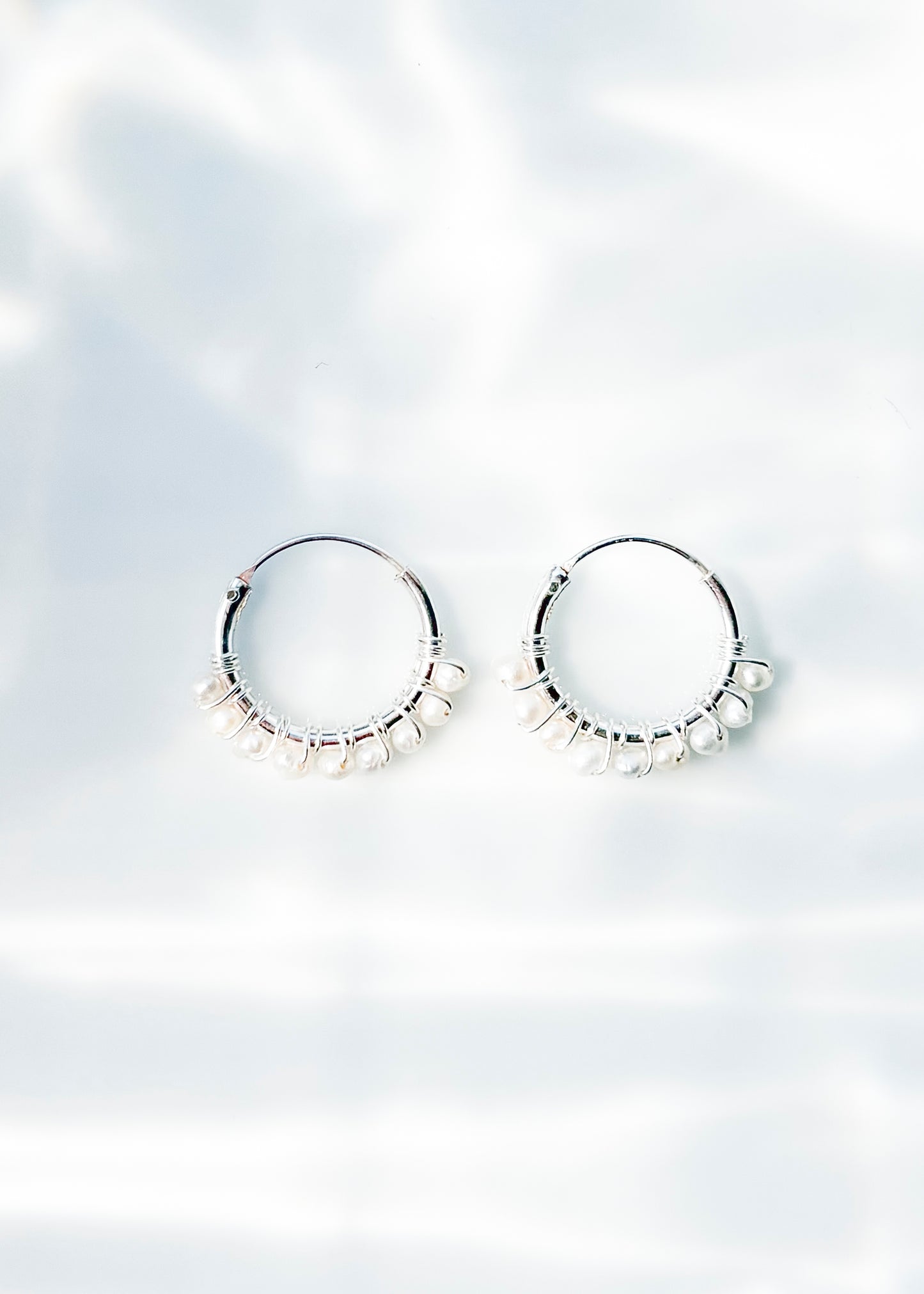 Oorbellen: Parels
