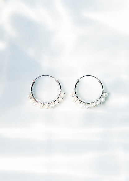 Oorbellen: Parels