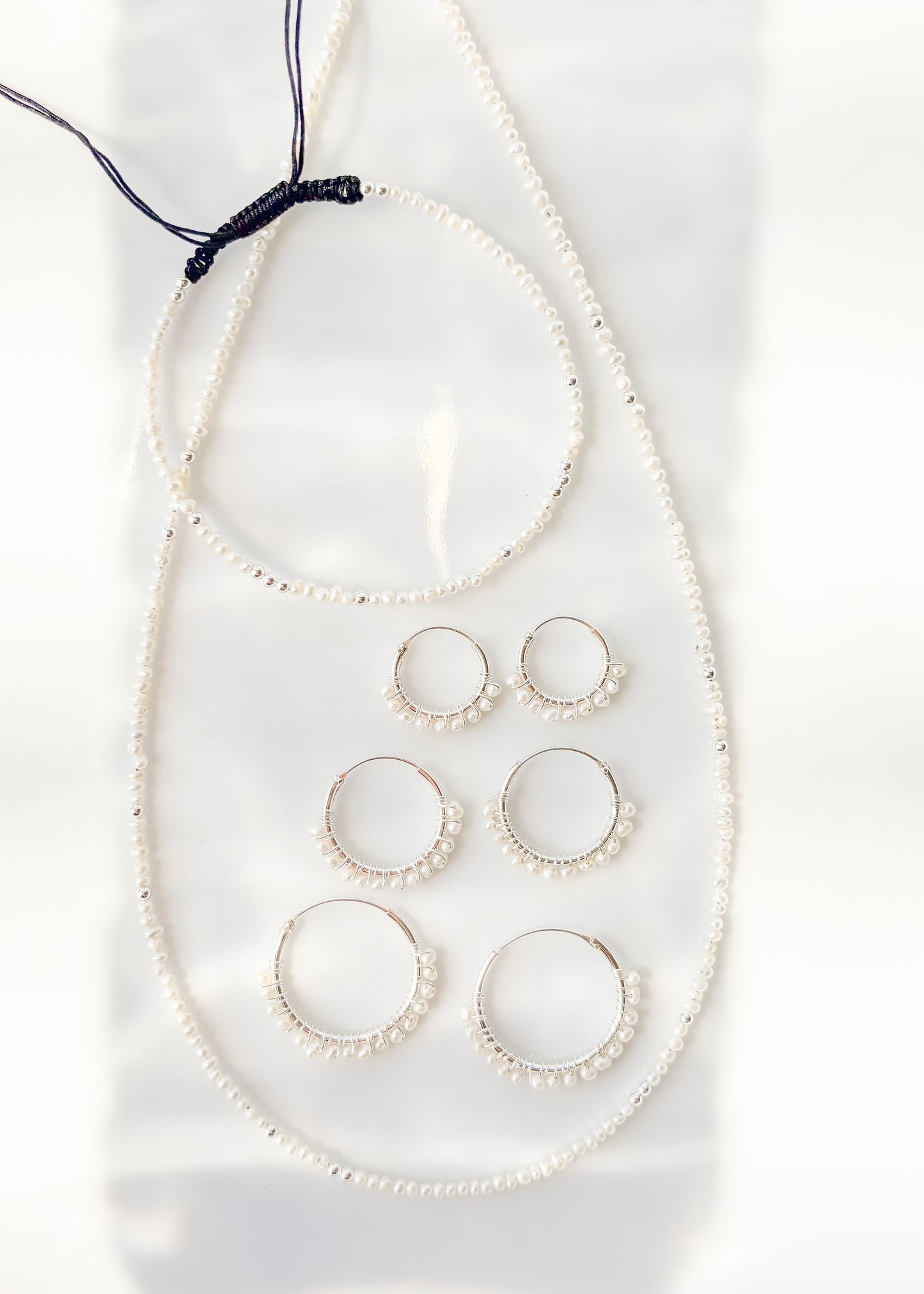 Oorbellen: Parels