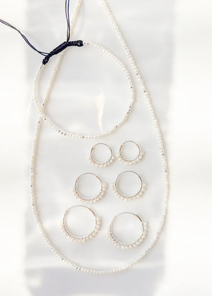 Oorbellen: Parels