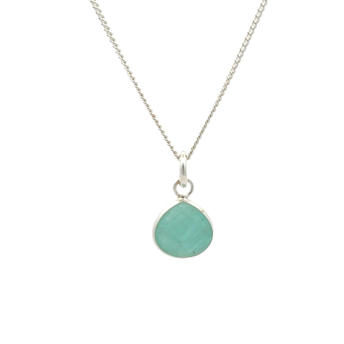 Ketting Aquamarijn