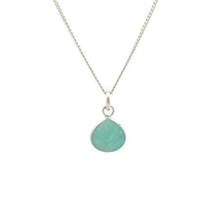 Ketting Aquamarijn