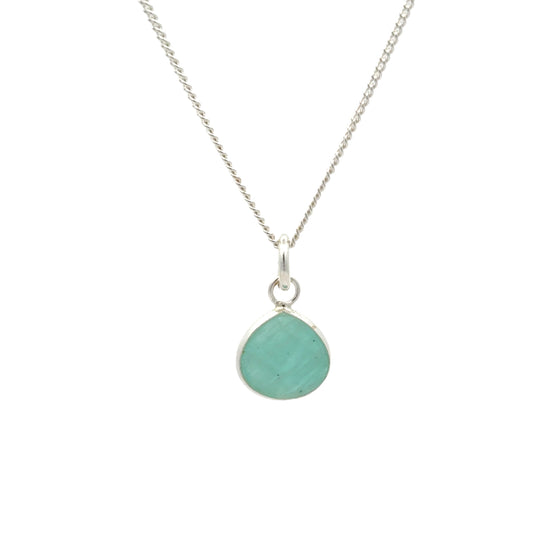 Ketting Aquamarijn