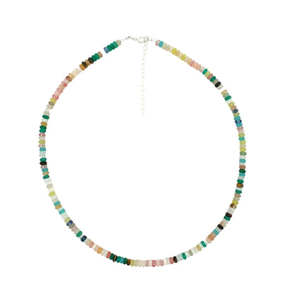 Ketting Agaath Edelstenen Groen