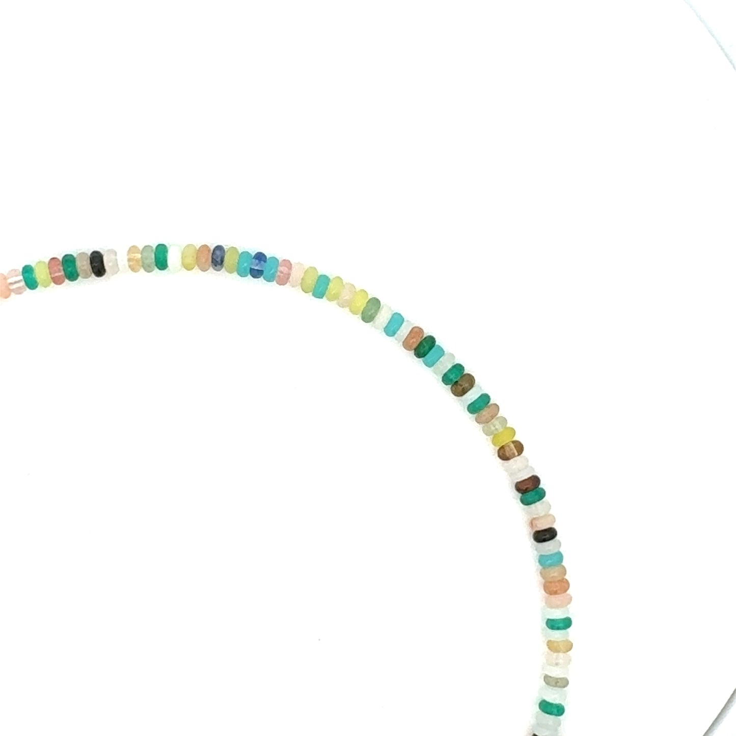 Ketting Agaath Edelstenen Groen