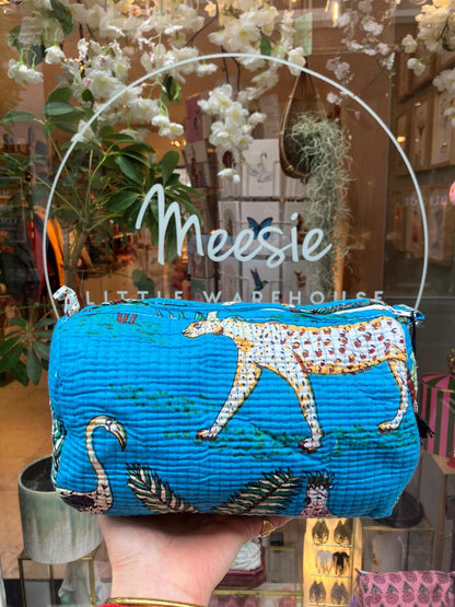 ToiletTas Jungle Blauw
