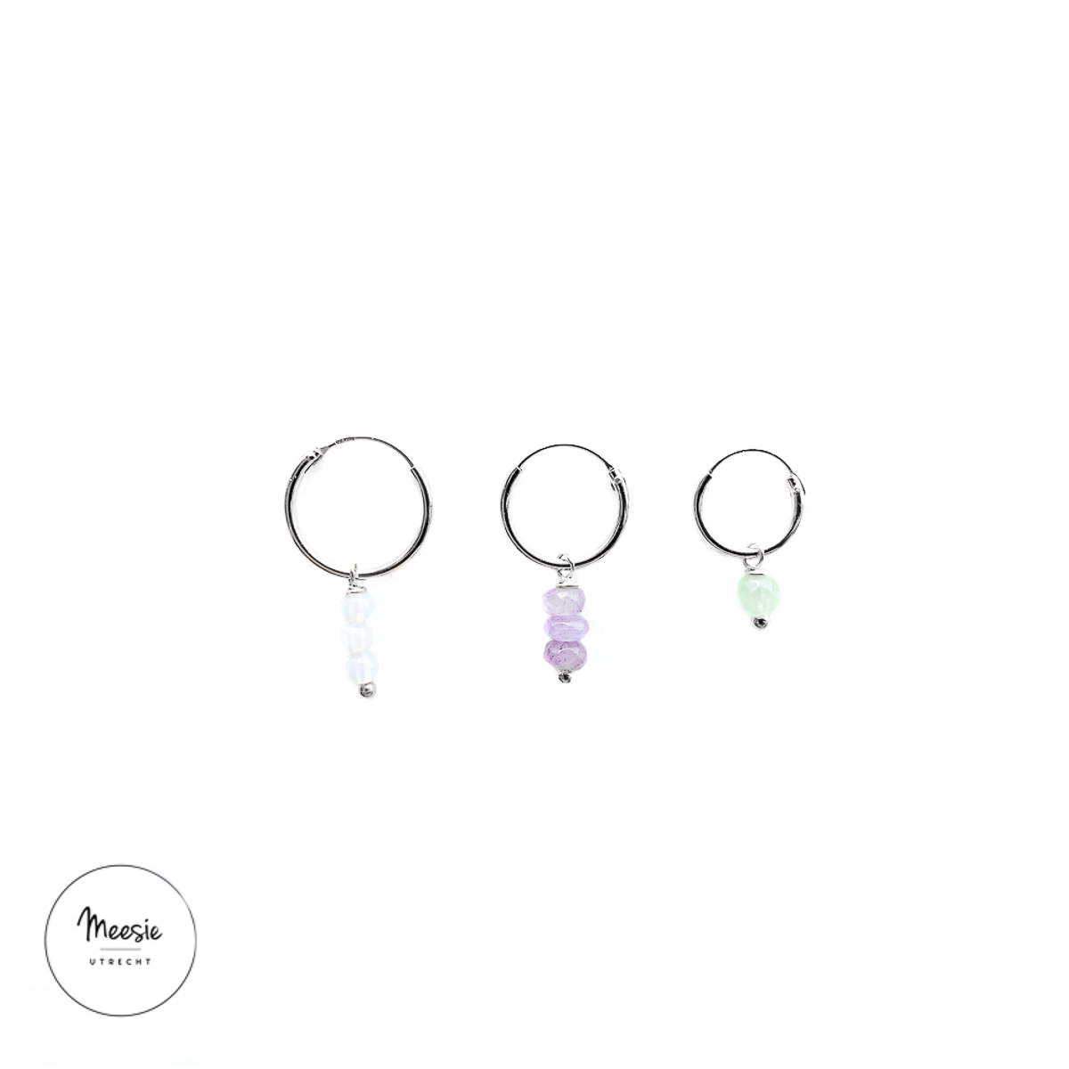 Basic Oorringen Zilver