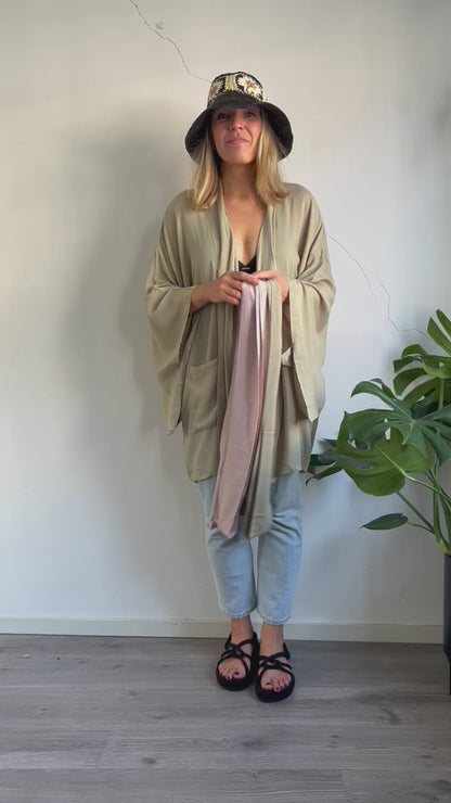 Emma Kimono Soft Green