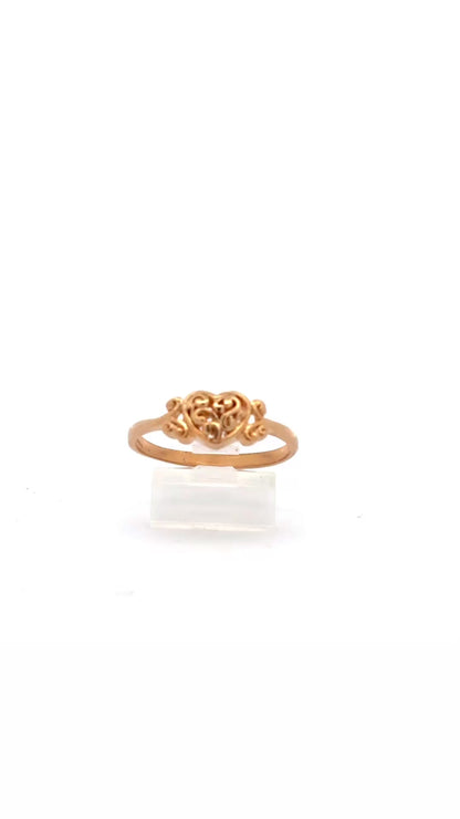 Milagros Hart Ring