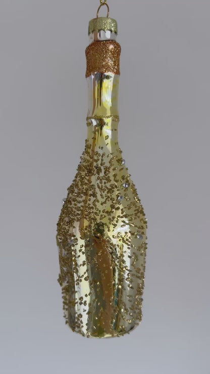 Kerstbal Champagne Bubbels