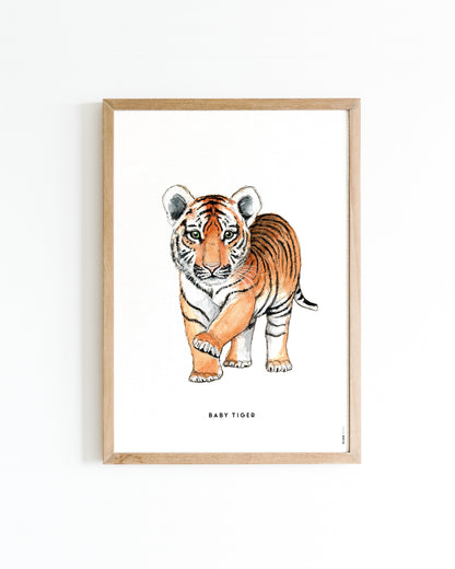 Poster Baby Tijger