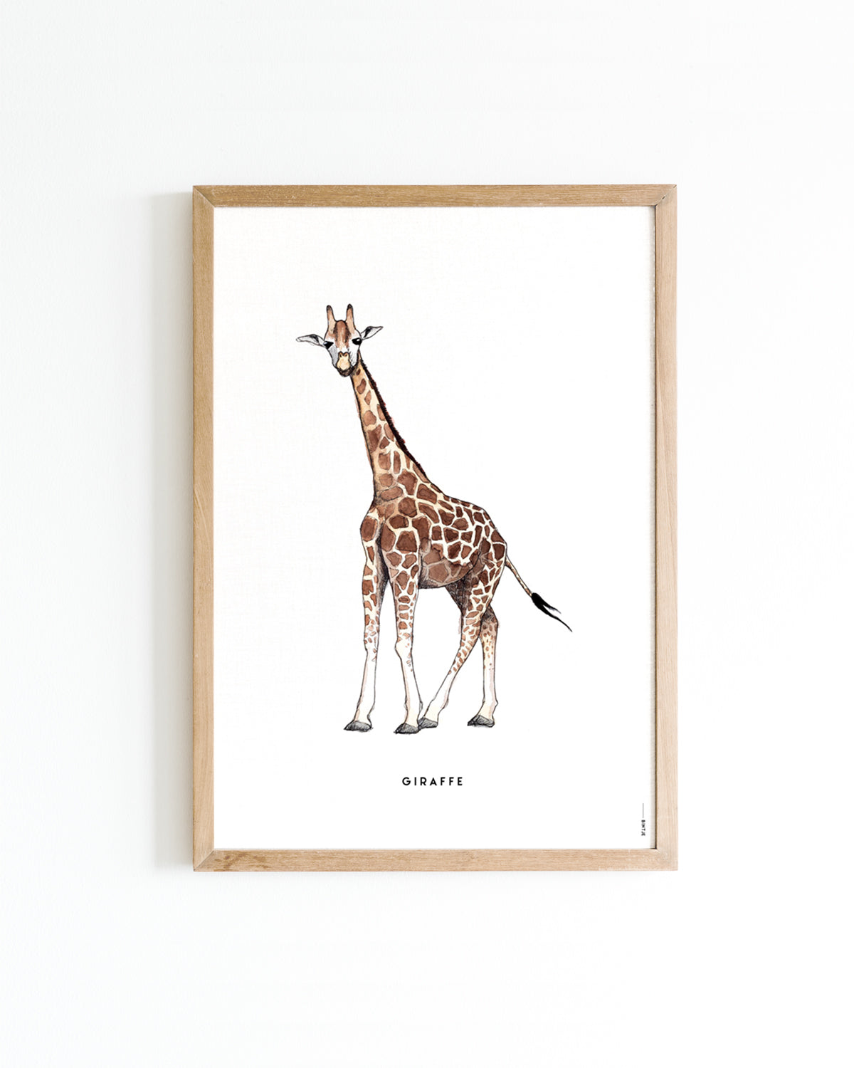 Poster Giraf
