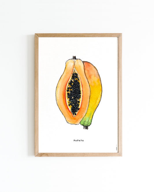Poster Papaya A4